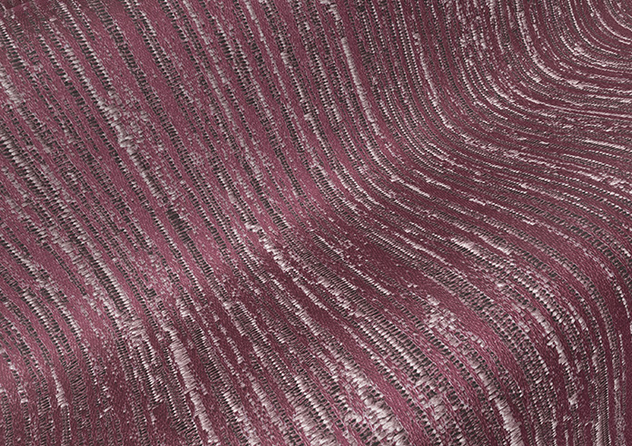 Cascade, Claret - Motorised Roman Blind - Image 4